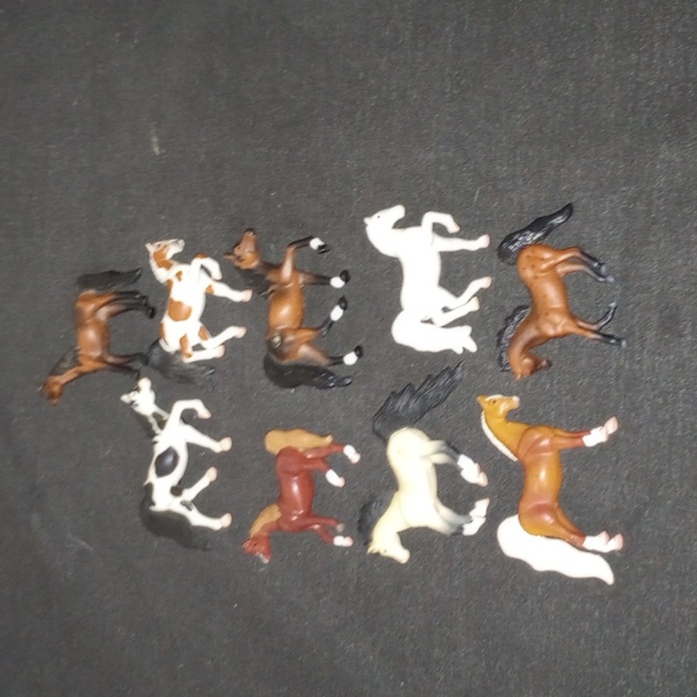 Vintage Empire Grand champions micro mini horses lot of 9 retired too